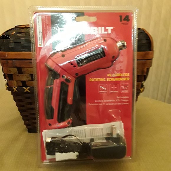 Corebilt 14-piece 4V Cordless Rotating Screwdriver NEW - Picture 5 of 5